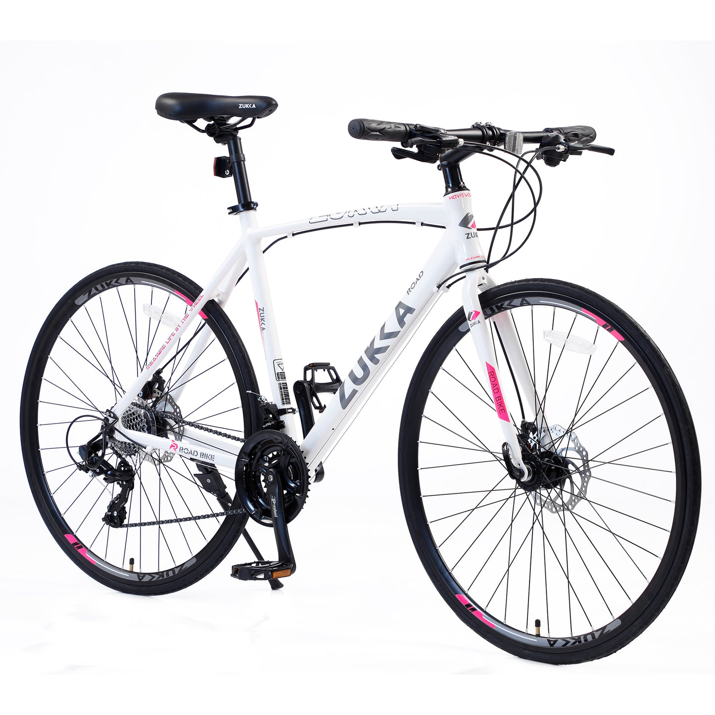 Ride and Slide 24 Speed Hybrid bike Disc Brake 700C Road Bike For men women's City Bicycle