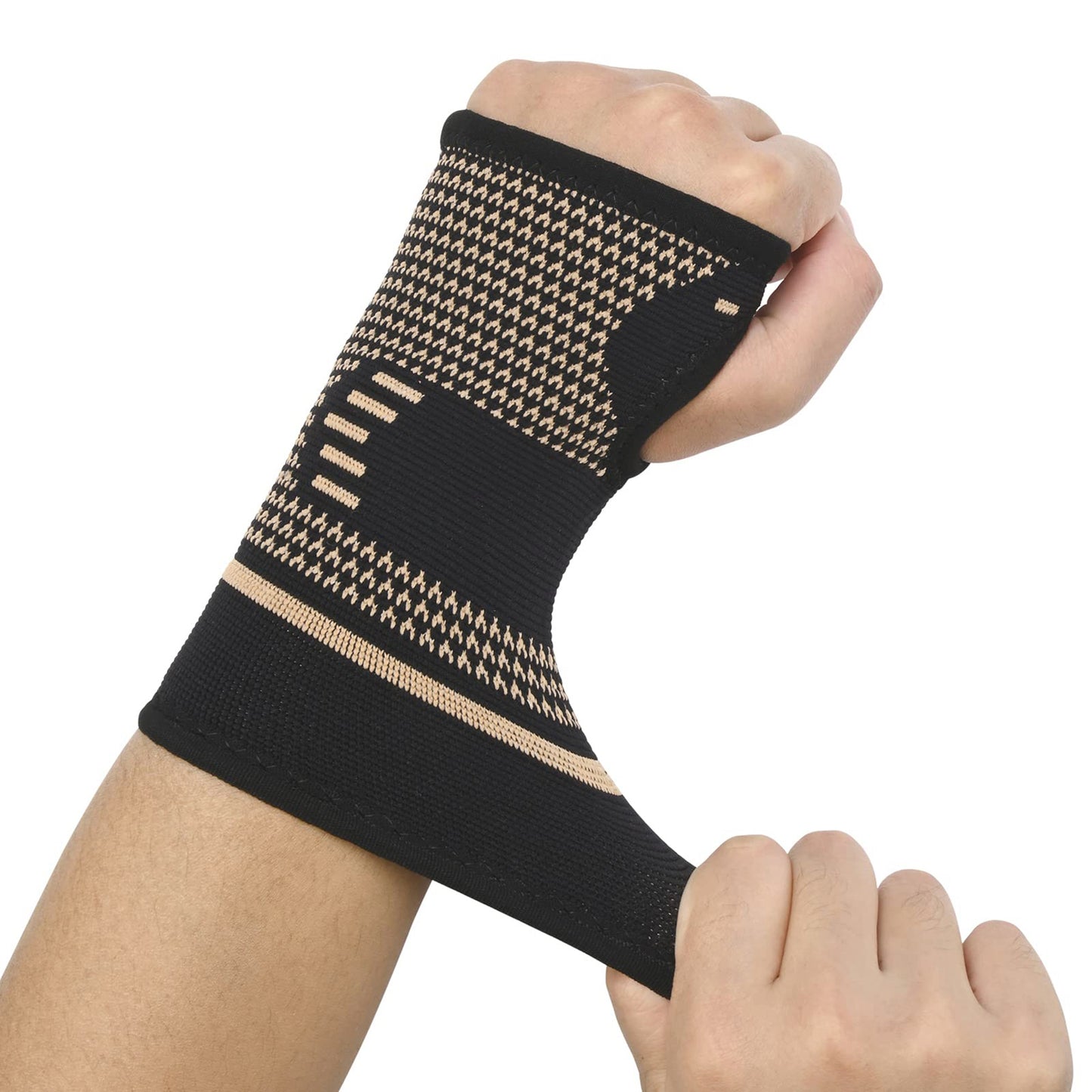 Health & Beauty COPPER Protective palm fitness gloves; wrist-supported weight lifting gloves for men and women; suitable for gym training, cycling, weight lifting(Support for TEMU self-pickup order shipping)
