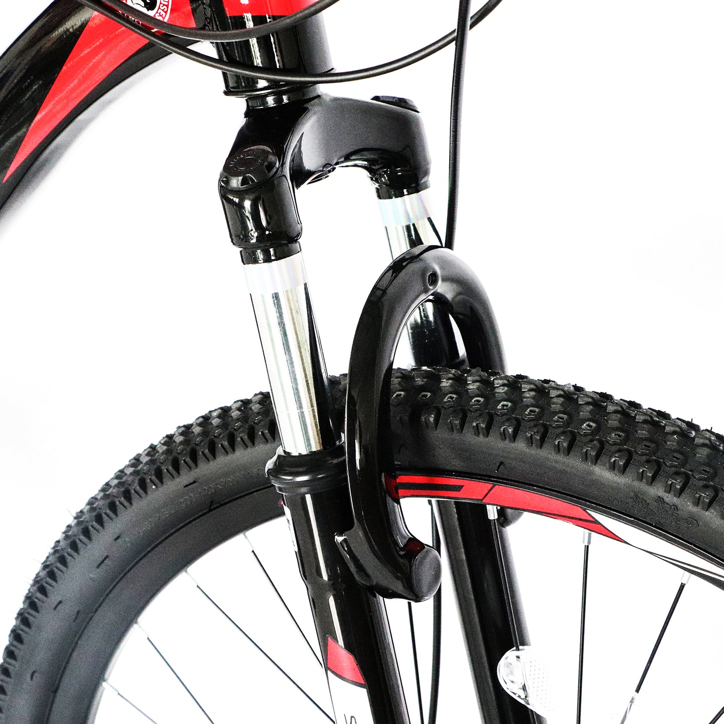Ride and Slide 26 Inch 21 Speed Explorer Red Black Mountain Bike