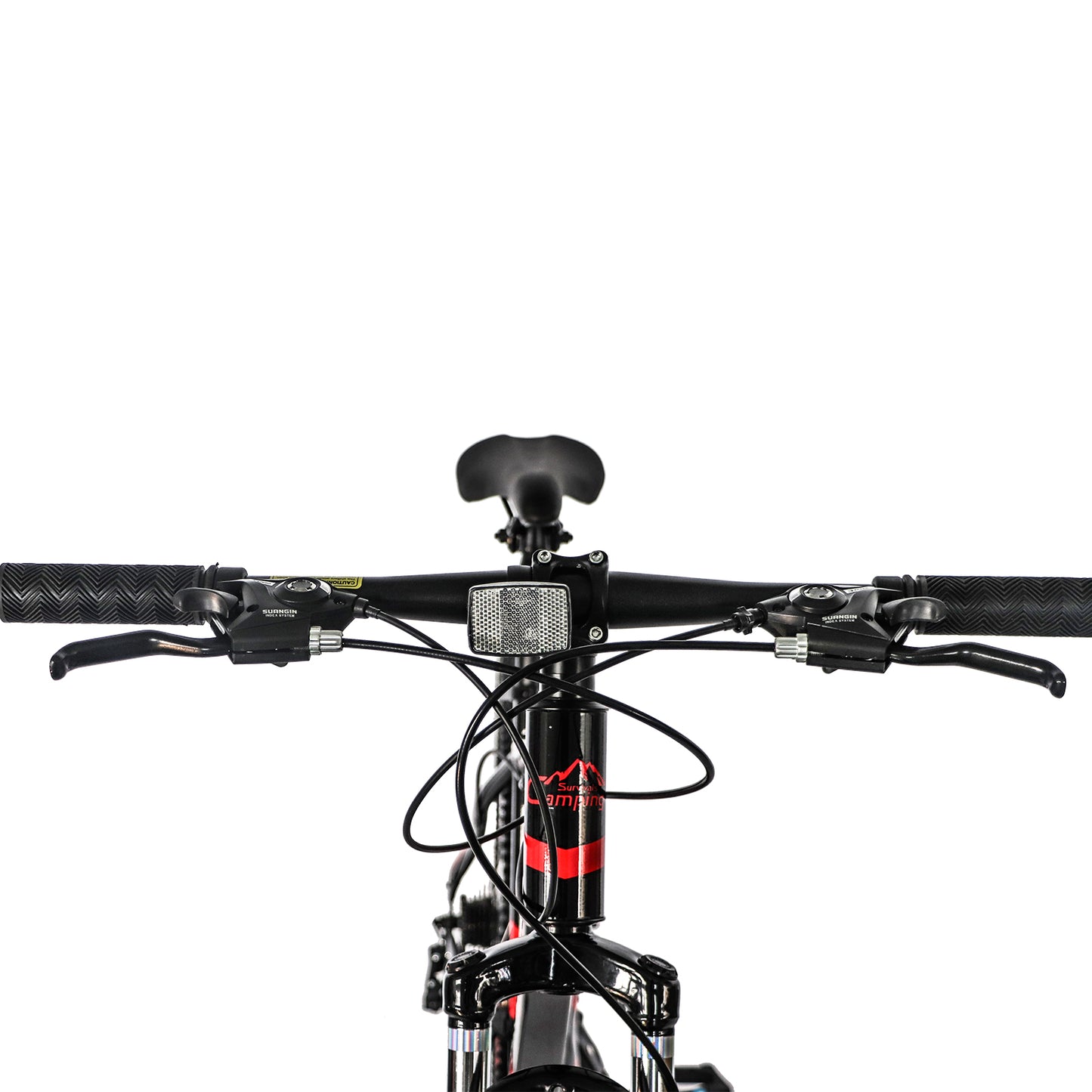 Ride and Slide 26 Inch 21 Speed Explorer Red Black Mountain Bike