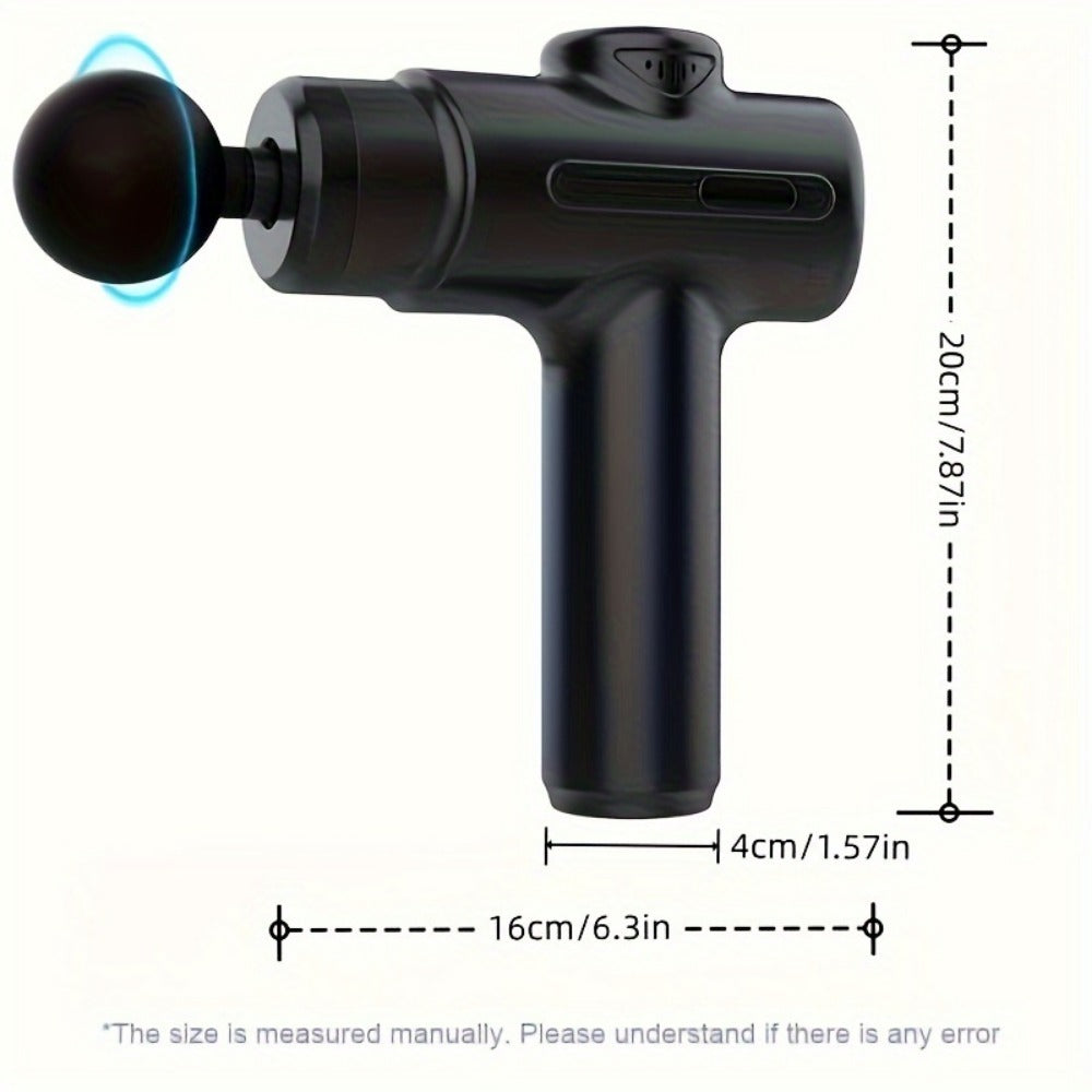 Health & Beauty Massage Gun Deep Tissue Percussion Massager for Athletes,Handheld Body Back Muscle Massager Gun with 8 Massage Heads