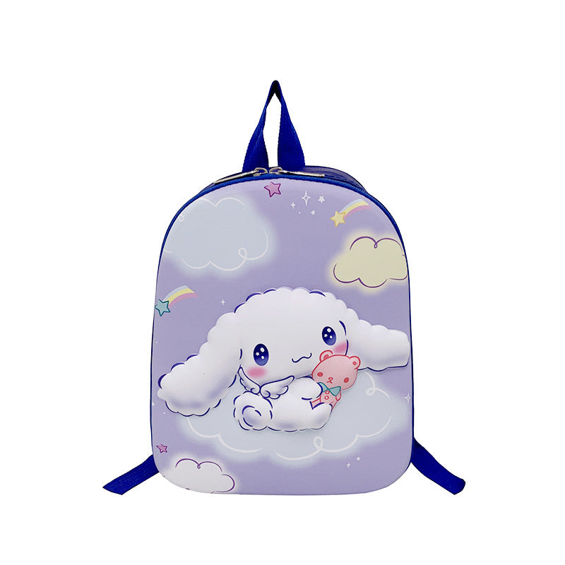 Cartoon cute kindergarten middle class schoolbag hard shell strawberry bear children's backpack boys and girls backpack
