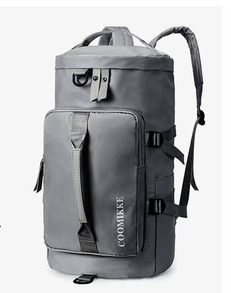 Outer single large-capacity travel bag Multifunctional sports bag Dry and wet separation Waterproof fitness bag Portable double shoulder luggage bag