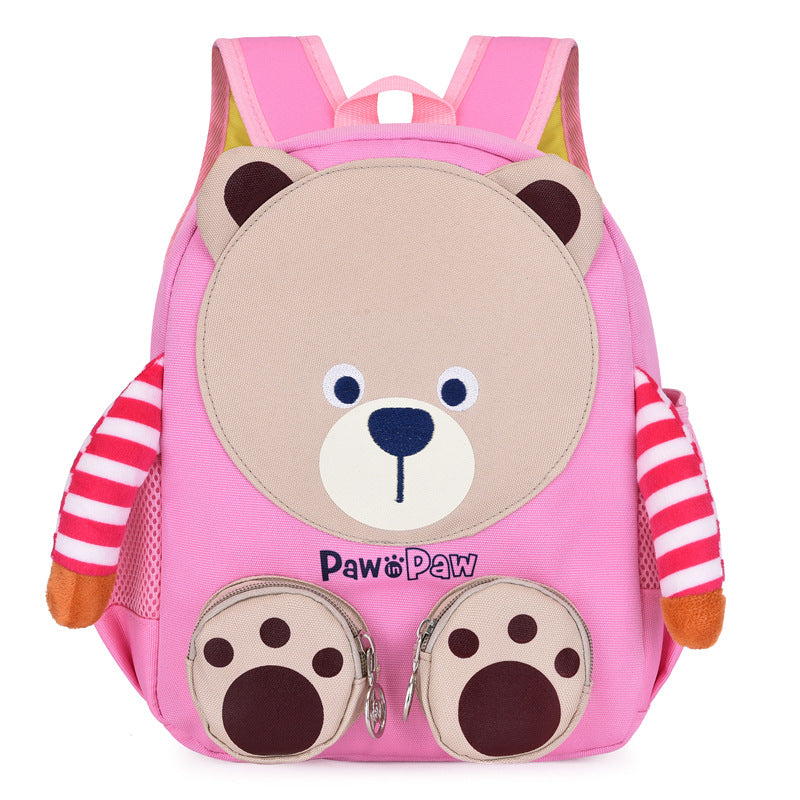 Cartoon Cute Children's Backpack Wholesale Boys and Girls Travel Backpack Oxford Cloth Kindergarten Baby Schoolbag