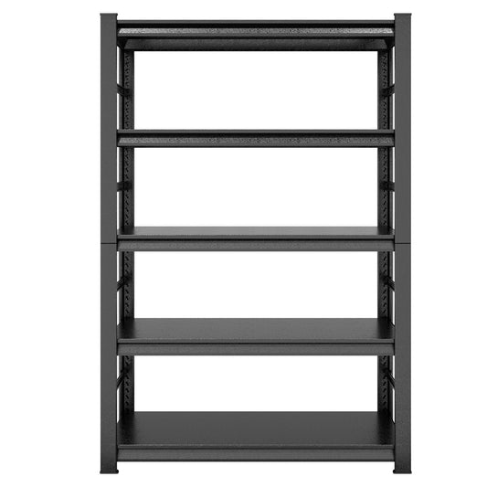 H78 * W47.2 * D18 Storage Shelves 5 Tier Heavy Duty Metal Shelving Unit Adjustable Shelving Units and Storage Rack Kitchen Garage Shelf【Local Goods】