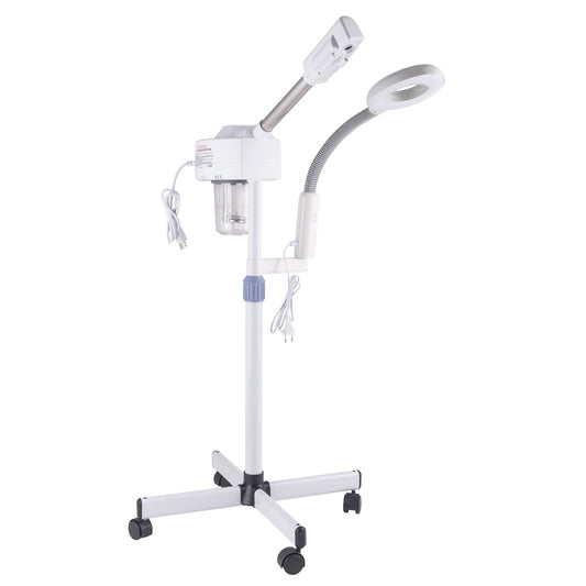 Health & Beauty 2 in 1 Facial Steamer with 3X Magnifying Lamp, Esthetician Steamer Professional Aromatherapy Humidifier Face Spa Mist Steam for Home Beauty Salon, Personal Skin Care Deep Cleaning