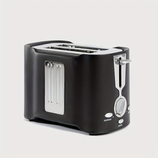 Kitchen Appliances 2 Slice Toaster, Quick & Even Results Every Time, Wide Slots Fit Any Size Bread Drop-Down Crumb Tray for Easy Clean Up, Stainless Steel