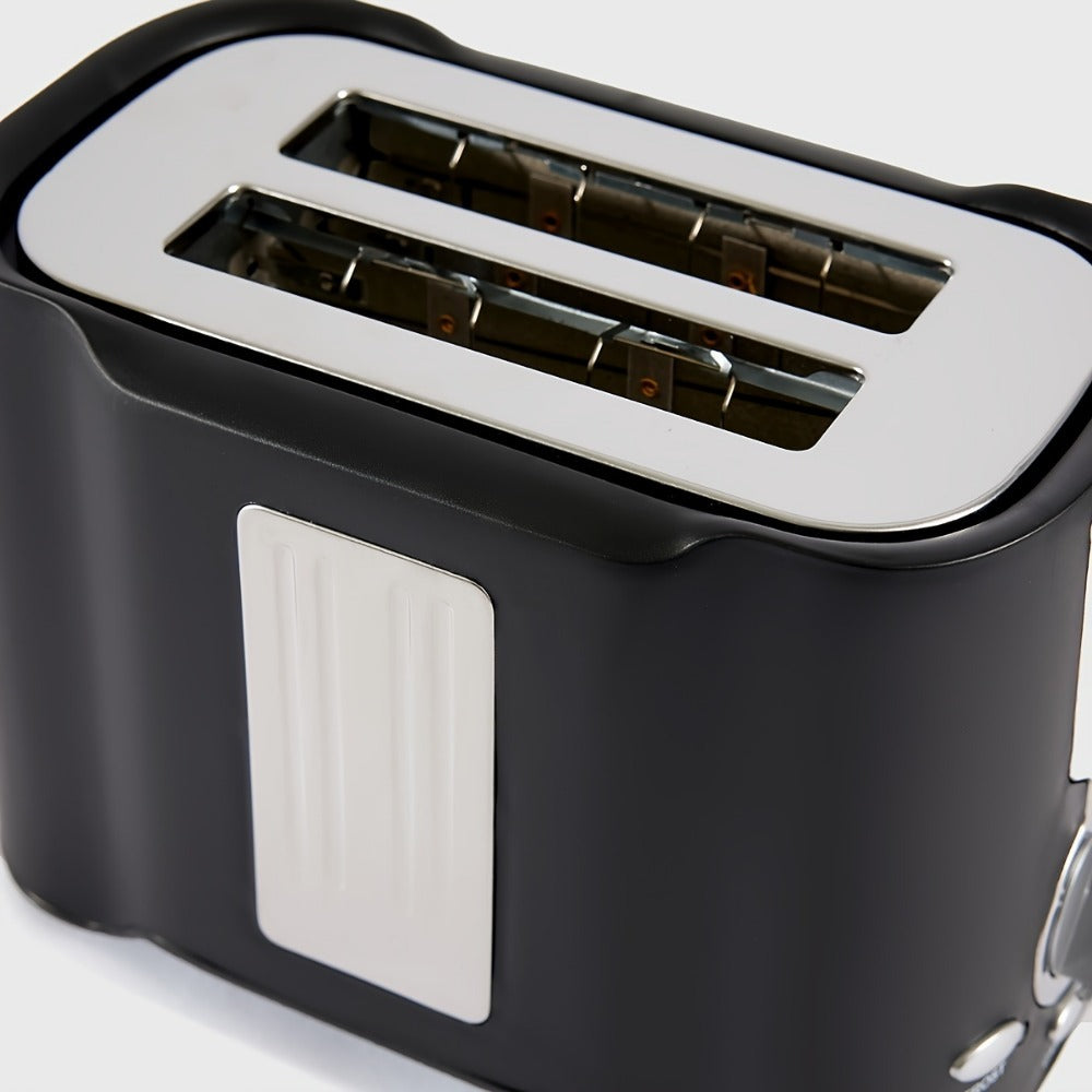 Kitchen Appliances 2 Slice Toaster, Quick & Even Results Every Time, Wide Slots Fit Any Size Bread Drop-Down Crumb Tray for Easy Clean Up, Stainless Steel