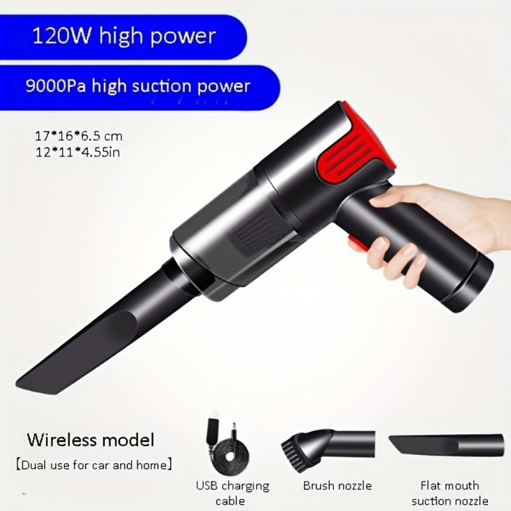 Household Appliances Wireless red Car vacuum cleaner wireless usb charging car vacuum cleaner home handheld mini desktop vacuum cleaner portable