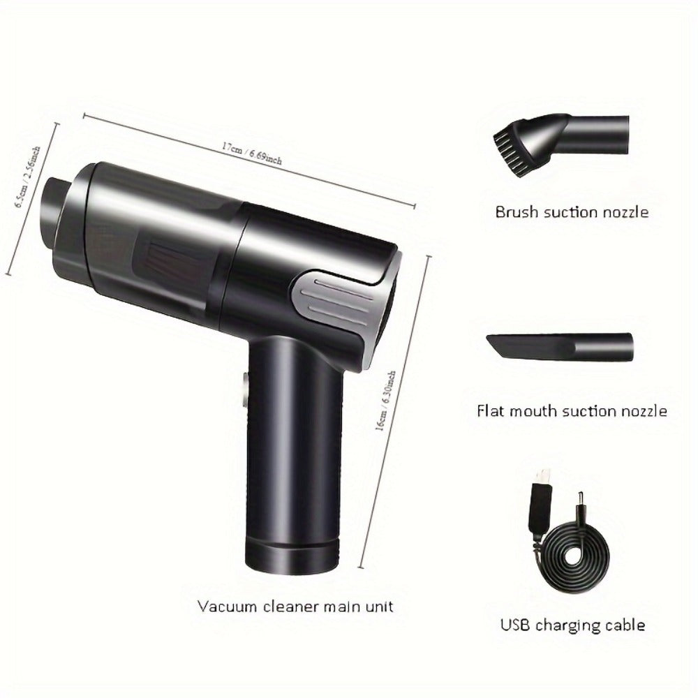 Household Appliances Wireless silver Car vacuum cleaner wireless usb charging car vacuum cleaner home handheld mini desktop vacuum cleaner portable