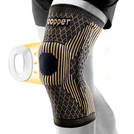 Health & Beauty Knee Sleeves (1 Pack)  - Knee Sleeve & Compression Brace for Squats, Fitness, Weightlifting, and Powerlifting Sleeve Pair - For Men & Women （Support for TEMU self-pickup order shipping）