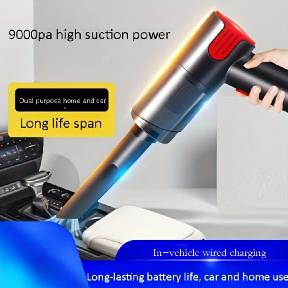 Household Appliances Wired red Car vacuum cleaner  home handheld mini desktop vacuum cleaner portable