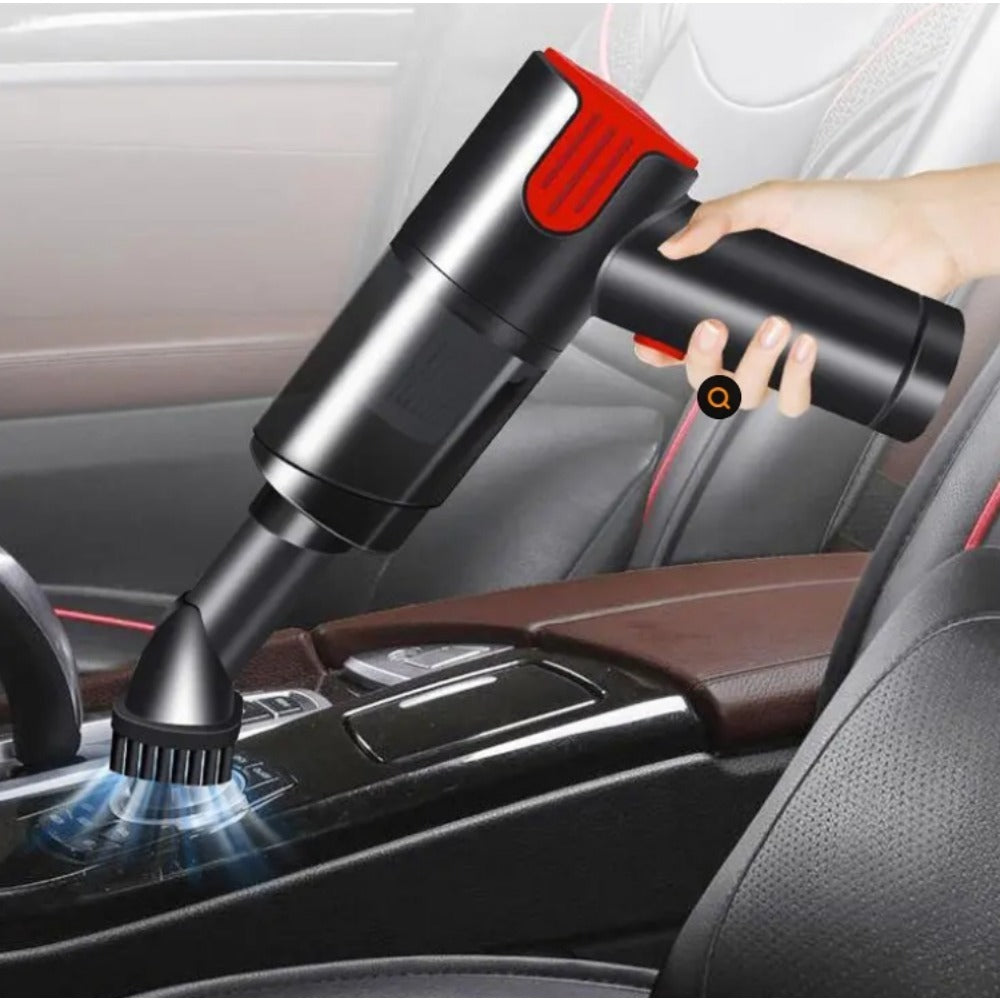 Household Appliances Wired red Car vacuum cleaner  home handheld mini desktop vacuum cleaner portable