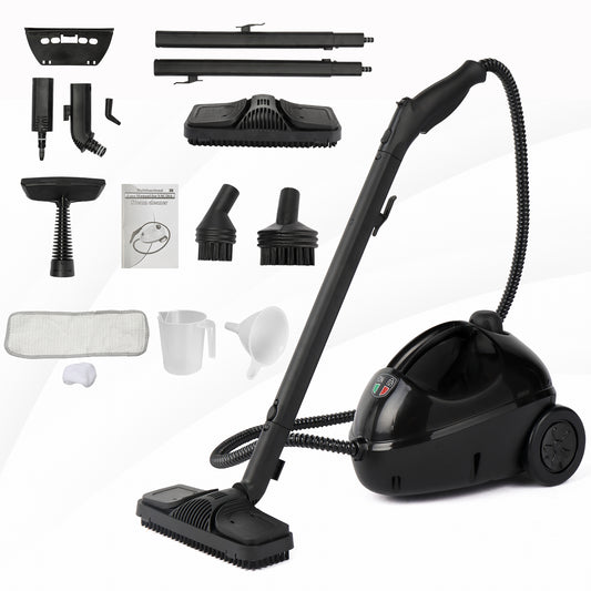 Kitchen AppliancesVSC28A Multipurpose Steam Cleaner with 13 Accessories, 1.2L tank Portable Steamer for Floors, Carpet, Windows, Cars and More，ETL Certificated 1500W