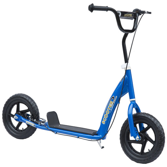 Ride and Slide Kick Scooter with Adjustable Height and Non-slip Footplate for Kids 3+ years
