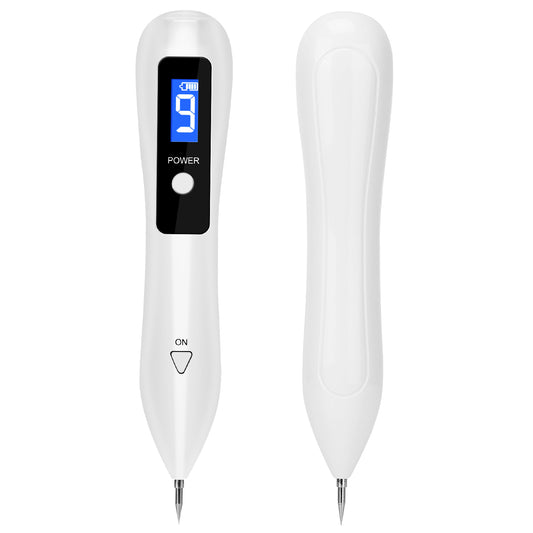 Health & Beauty 2 PCS Skin Tag Repair Kit Portable Beauty Equipment Multi-Level with Home Usage USB Charging LCD Level Adjustable 12 Replaceable Needles