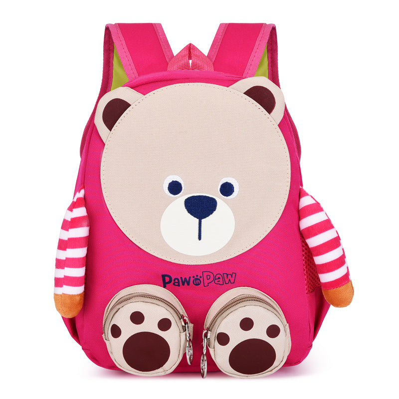Cartoon Cute Children's Backpack Wholesale Boys and Girls Travel Backpack Oxford Cloth Kindergarten Baby Schoolbag
