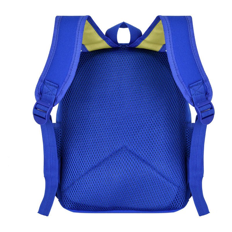 Cartoon Cute Children's Backpack Wholesale Boys and Girls Travel Backpack Oxford Cloth Kindergarten Baby Schoolbag