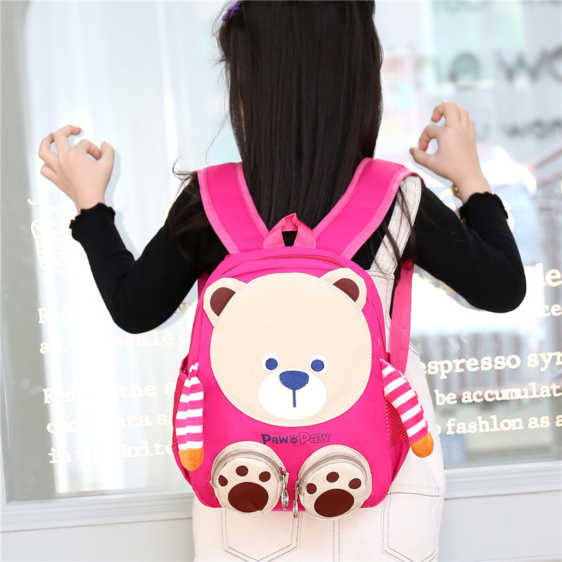 Cartoon Cute Children's Backpack Wholesale Boys and Girls Travel Backpack Oxford Cloth Kindergarten Baby Schoolbag