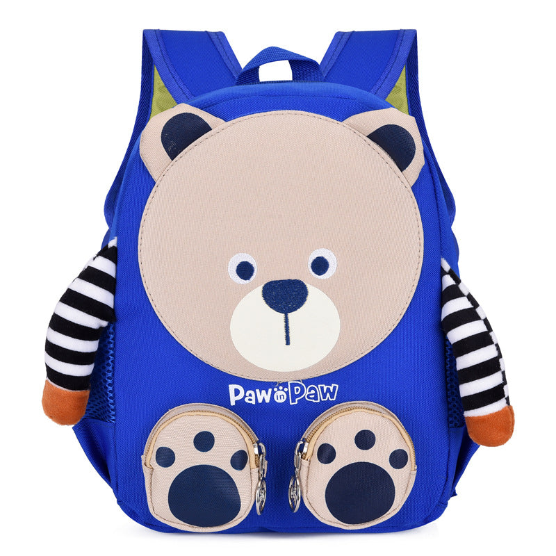 Cartoon Cute Children's Backpack Wholesale Boys and Girls Travel Backpack Oxford Cloth Kindergarten Baby Schoolbag